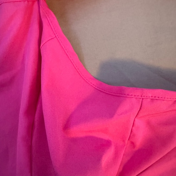 SHEIN Hot Pink Ruffled - Picture 3 of 5